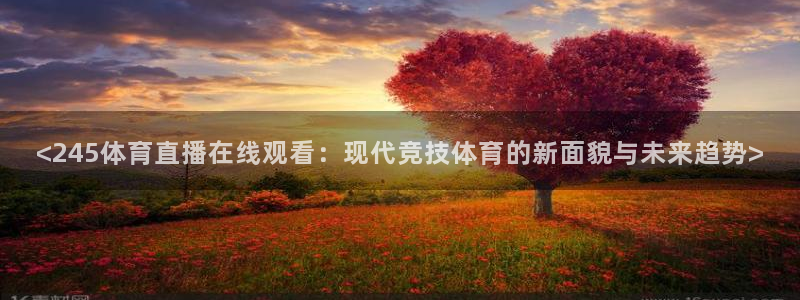 <245体育直播在线观看：现代竞技体育的新面貌与未来趋势>