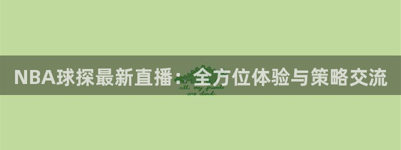 NBA球探最新直播：全方位体验与策略交流