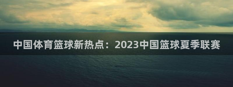 中国体育篮球新热点：2023中国篮球夏季联赛